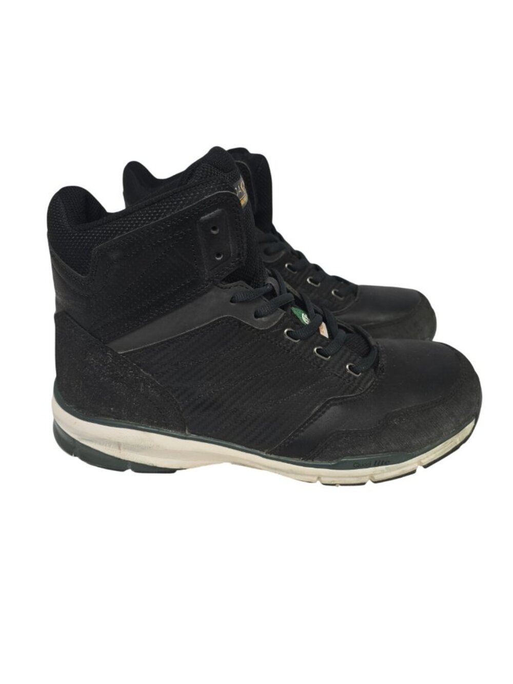 Dakota Men's 3617 Mid-Cut Quad Lite Steel Toe Steel Plate Shoes Black Size 9M - Picture 2 of 9